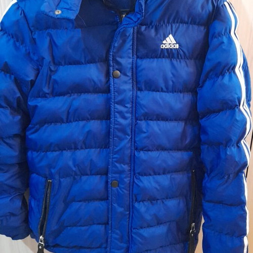 Adidas men's jacket blue like new, size S