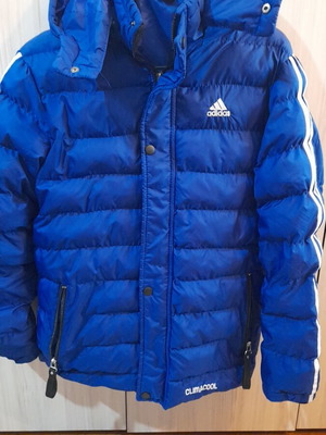 Adidas men's jacket blue like new, size S