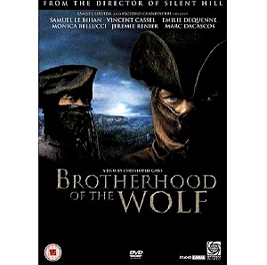 Brotherhood of the wolf, Monica Bellucci, Η αδελφοτητα των λυκων, DVD σε slim case, Ελληνικοι Υποτιτλοι, Απο προσφορα
