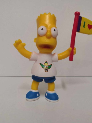 Bart The Simpsons collectible figure new, 8 cm