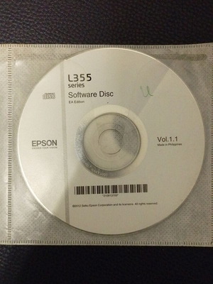 Epson L355 CD like new with software in Greek