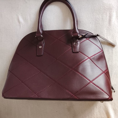 Migato Quilted Shoulder Bag like new, red