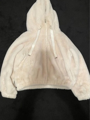 Makenzy white fur jacket like new