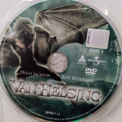 Van Helsing 2 Disc Collectors Edition DVD like new with Greek subtitles
