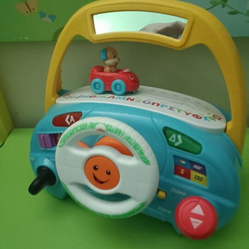 Fisher-Price Educational Steering Wheel used with Light and Sounds