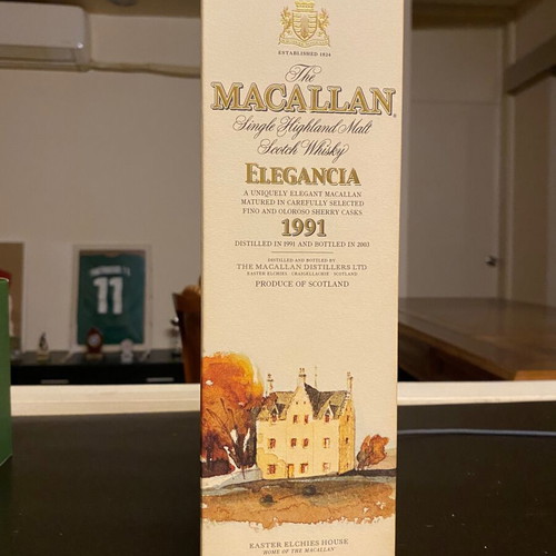 The Macallan Elegancia 1991 New Sealed Bottle 1000 ml