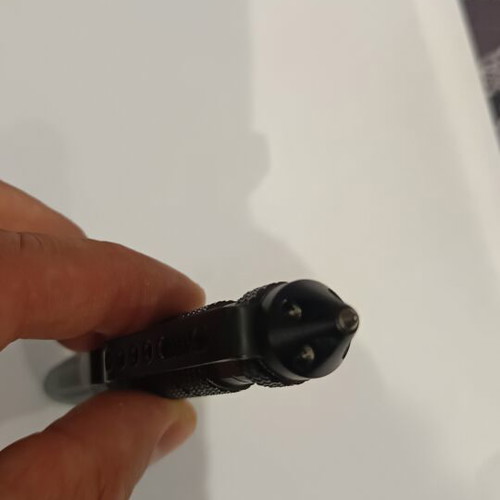 Tactical pen like new, metal, black paint color