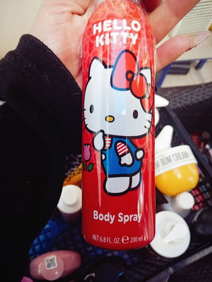 Hello Kitty Body Spray 200 ml new