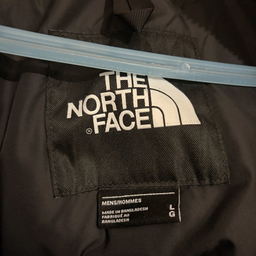The North Face Nuptse Jacket 700, black, size Large