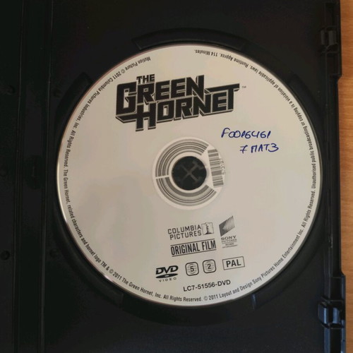 The Green Hornet DVD used with subtitles