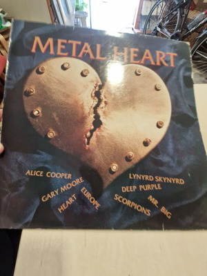 Metal Heart 1993 double vinyl collection used, hard rock and heavy metal