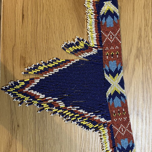 Beaded handmade necklace new