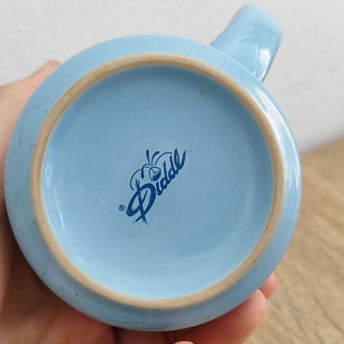Diddlina Diddl Mug vintage used with 3D design