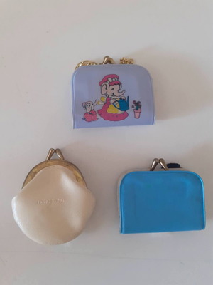 Children's Wallets from the 80s new, set of three