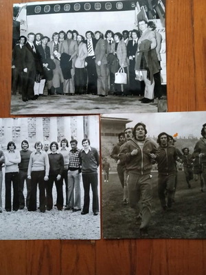 Everton photos used, pack of 3 large from 1960s
