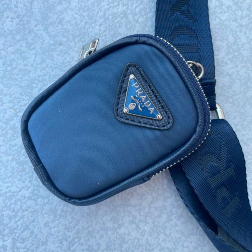 Prada shoulder bag, blue