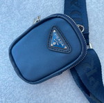 Prada shoulder bag, blue