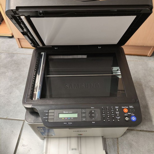 Samsung Xpress SL-C480FW laser printer, used