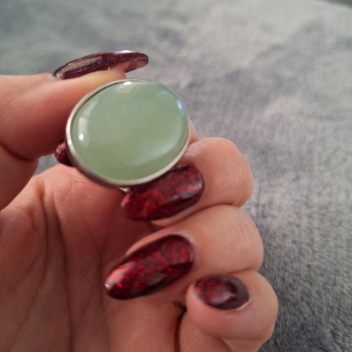 Aventurine ring new with green aventurine stone