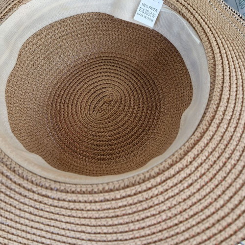 Women's summer hat, beige
