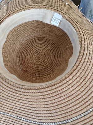 Women's summer hat, beige