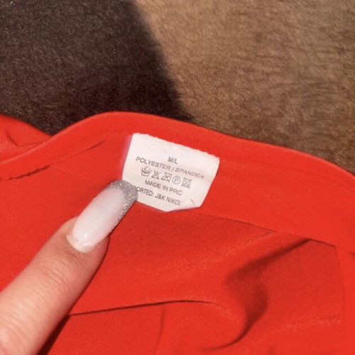 Red swimsuit new, unworn, size M/L