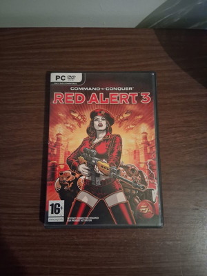 Command & Conquer Red Alert 3 PC game used, DVD-ROM