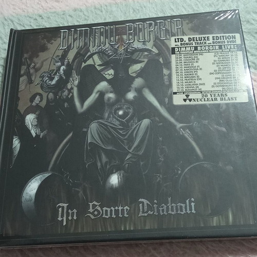 Dimmu Borgir In Sorte Diaboli CD+DVD digibook new
