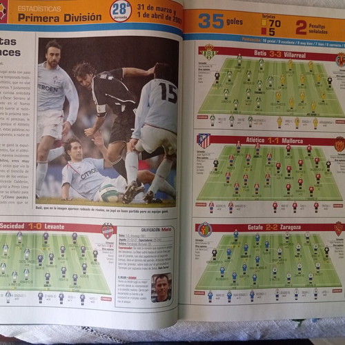 Don Balon magazine like new with Ronaldinho poster and match report