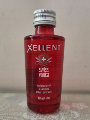XELLENT Swiss Vodka miniature new 50ml 40%
