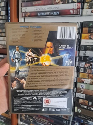 Tomb Raider The Cradle of Life DVD used, English and Bulgarian subtitles