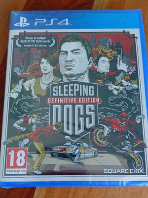 Sleeping Dogs Definitive Edition PS4 game new sealed 2014 Square Enix