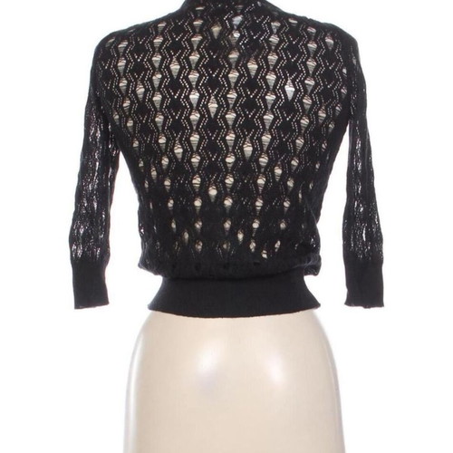 Topshop crochet cardigan like new, black, size S