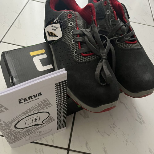 Cerva Grimma S1PS MF SR Safety Shoes new, black, size 46