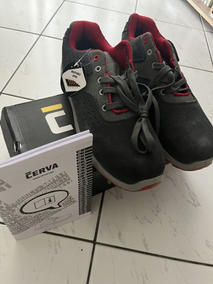 Cerva Grimma S1PS MF SR Safety Shoes new, black, size 46