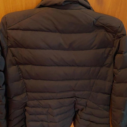 Zara women's blue jacket like new with fur lining