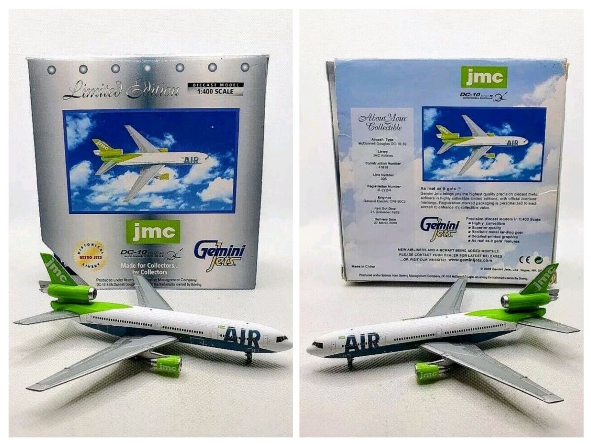 Gemini Jets JMC Air Douglas DC-10 Model… - € 35,00 - Vendora.cy