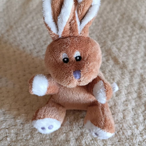 Plush bunny without damages
