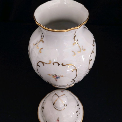 Vintage Seltmann Weiden Bavaria vase with lid