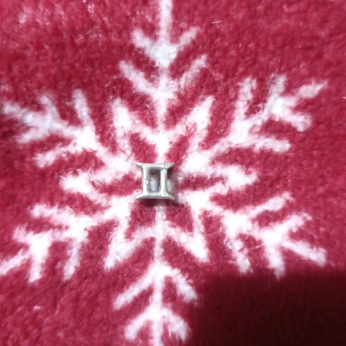 Silver charms for Pandora bracelet, like new, set of 3