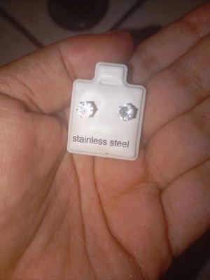 Stainless steel earrings