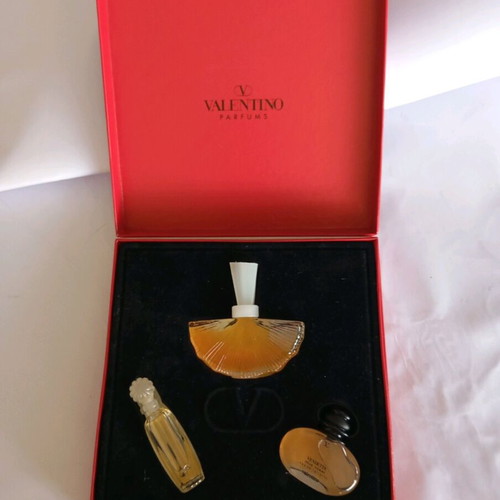 Valentino Parfums collectible miniature perfumes new, set of 3