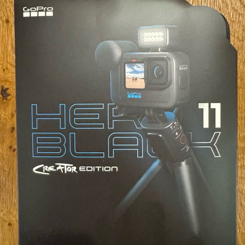 GoPro Hero Black 11 Creator Edition video camera like new