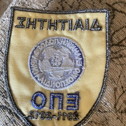 Official Referee Emblem of Hellenic Football Federation 2011-2012 like new