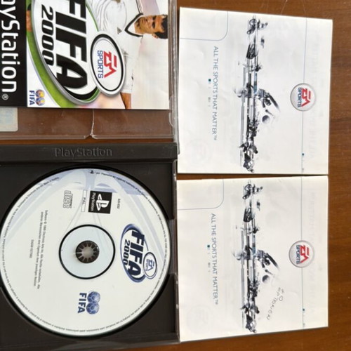 FIFA 2000 PlayStation 1 game used, German version