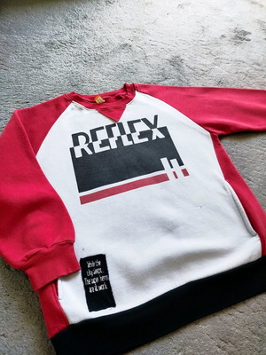 Reflex φούτερ μεταχειρισμένο για αγόρι 8-9 ετών, μαύρο και κόκκινο