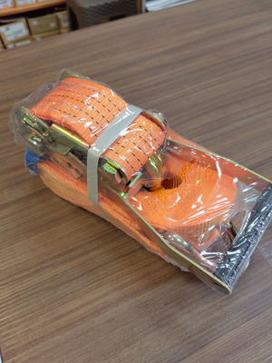 Tiedown professional hooks new, diameter 50mm x 9m, 4000kg load