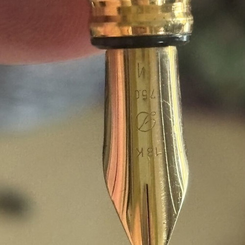 S.T. Dupont Gatsby 18K Gold Fountain Pen 431177M 1994 Full Set