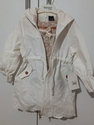 Baby coat and dress new for 18 months