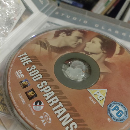 300 Spartans DVD like new, Greek subtitles, action adventure historical